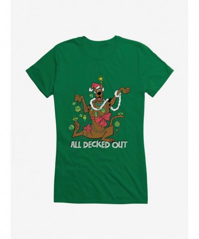 Limited Time Special Scooby-Doo Holiday All Decked Out Girls T-Shirt $9.96 T-Shirts