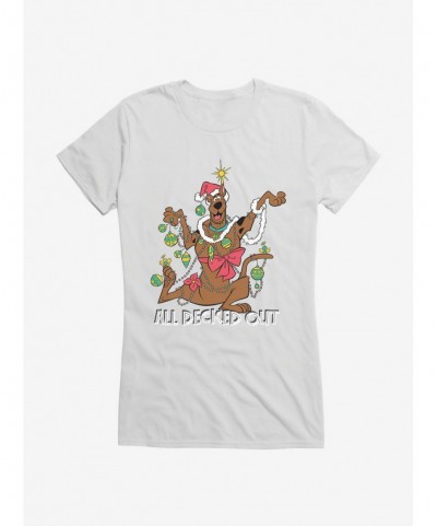 Limited Time Special Scooby-Doo Holiday All Decked Out Girls T-Shirt $9.96 T-Shirts