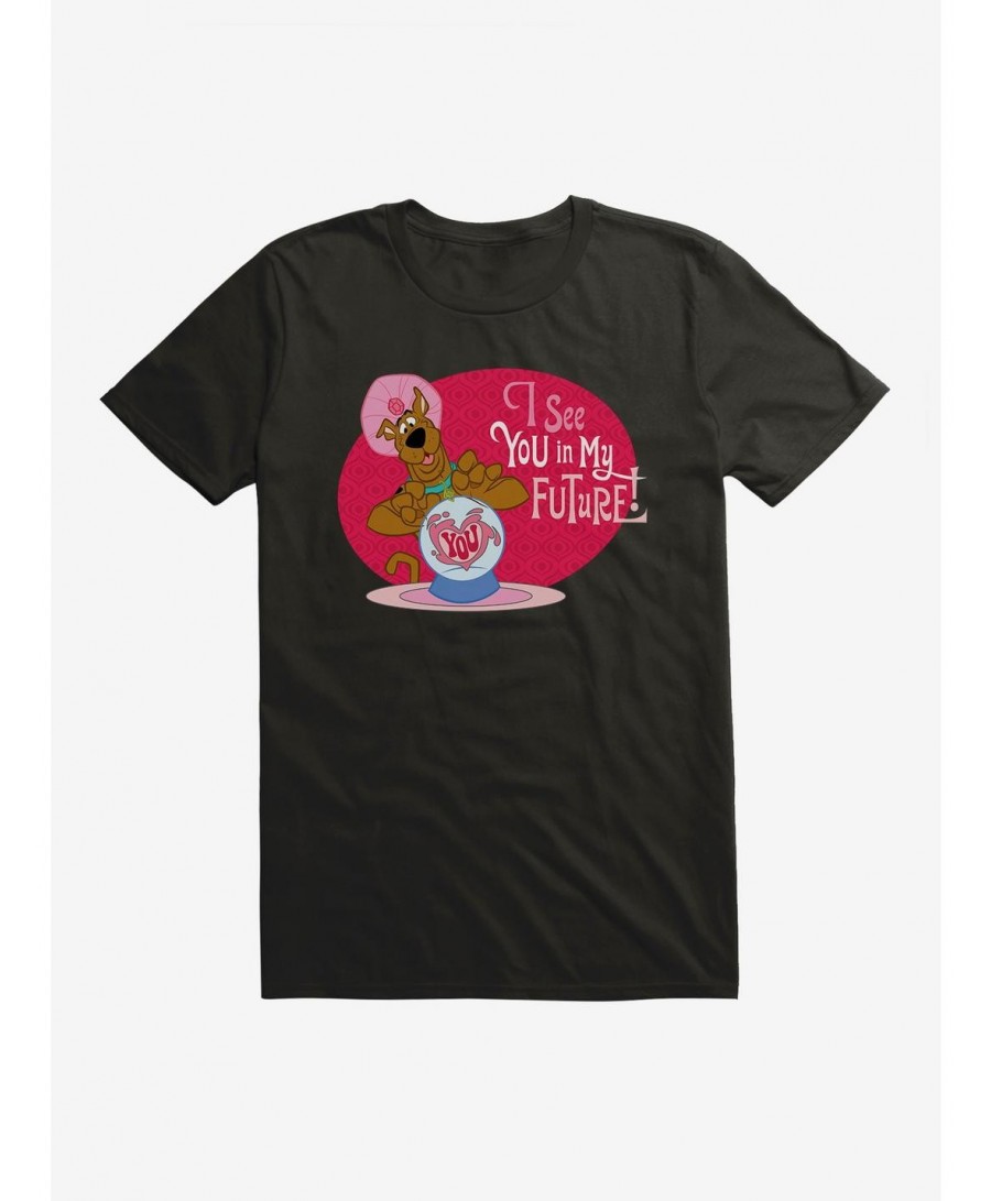 Limited Time Special Scooby-Doo Valentines I See You In My Future! Fortune Teller T-Shirt $7.07 T-Shirts