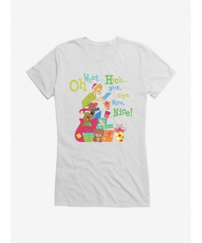 Sale Item Scooby-Doo Nice List Girls T-Shirt $8.37 T-Shirts