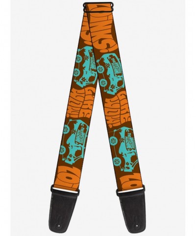 Trendy Scooby-Doo Zoinks Like Wow The Mystery Machine Guitar Strap $8.96 Guitar Straps