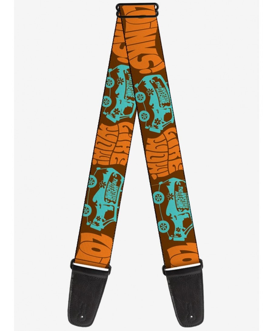 Trendy Scooby-Doo Zoinks Like Wow The Mystery Machine Guitar Strap $8.96 Guitar Straps