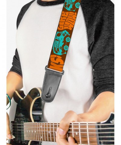 Trendy Scooby-Doo Zoinks Like Wow The Mystery Machine Guitar Strap $8.96 Guitar Straps