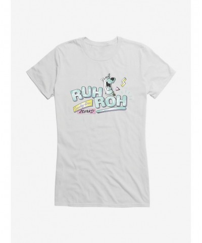 Hot Sale Scooby-Doo Ruh Roh Tie Dye Girls T-Shirt $6.97 T-Shirts