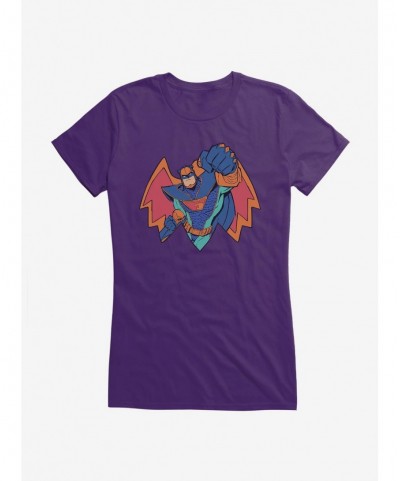 New Arrival Scoob! Blue Falcon Icon Girls T-Shirt $7.17 T-Shirts