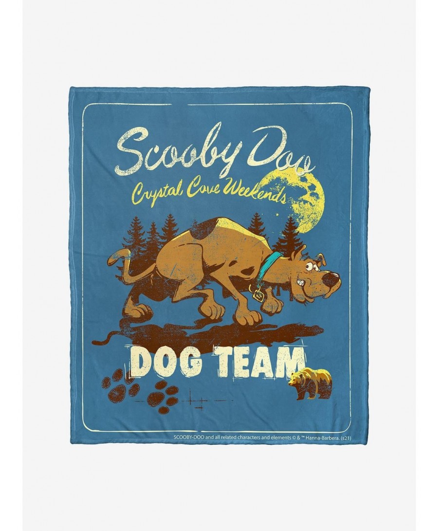 Pre-sale Scooby-Doo Dog Team Throw Blanket $22.16 Blankets