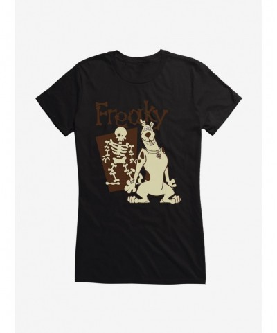 Fashion Scooby-Doo Freaky Skeleton Girls T-Shirt $6.97 T-Shirts