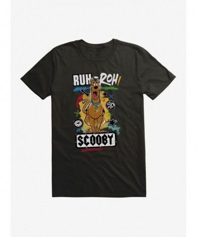 Flash Deal Scooby-Doo Ruh Roh! Rock Icons T-Shirt $9.18 T-Shirts