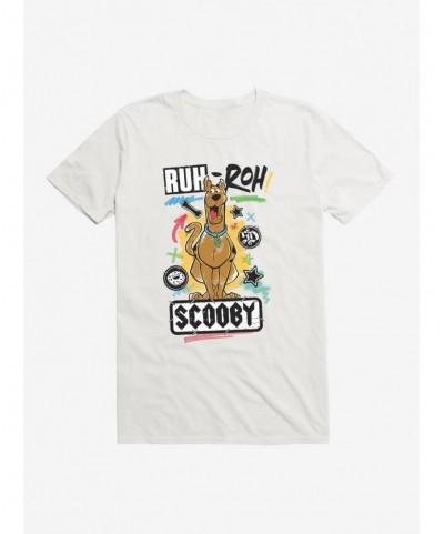 Flash Deal Scooby-Doo Ruh Roh! Rock Icons T-Shirt $9.18 T-Shirts