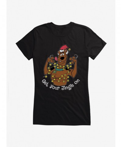 Fashion Scooby-Doo Holiday Get Your Jingle On Girls T-Shirt $9.36 T-Shirts