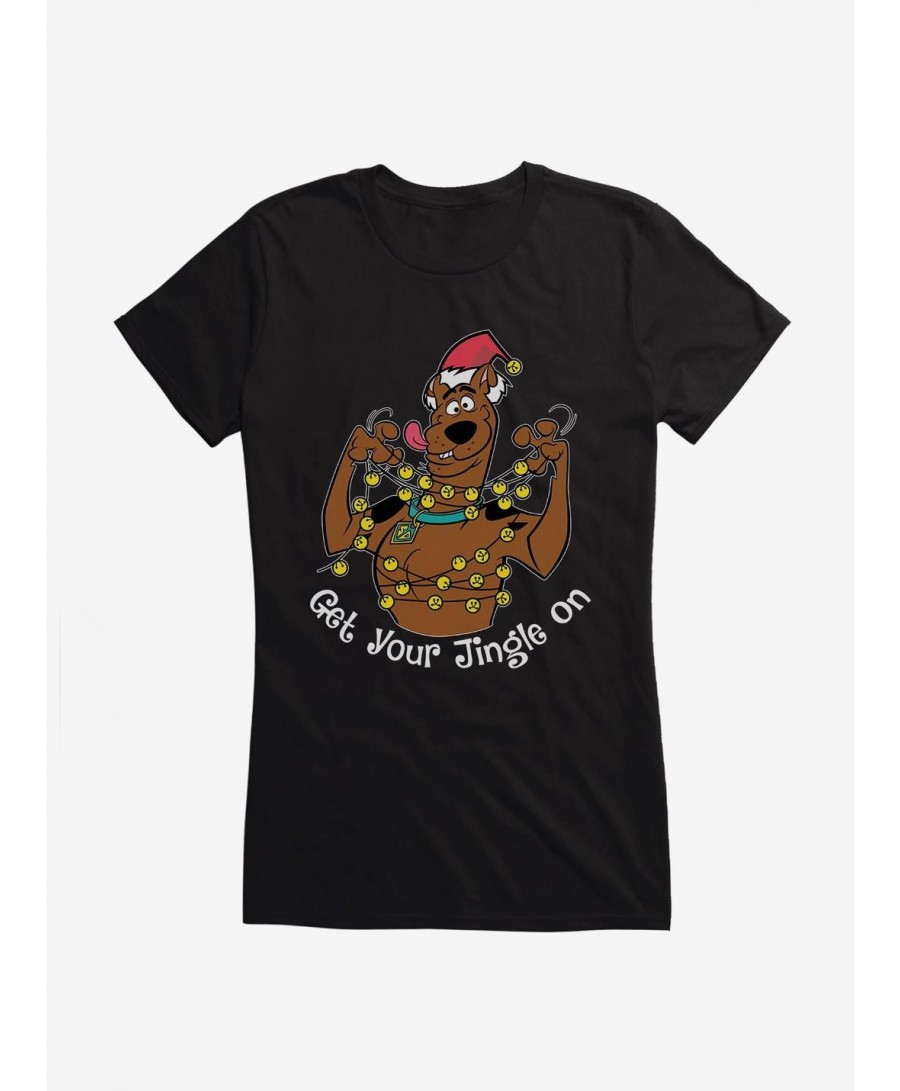 Fashion Scooby-Doo Holiday Get Your Jingle On Girls T-Shirt $9.36 T-Shirts