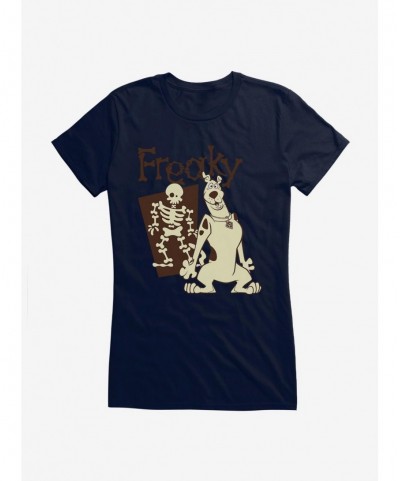 Fashion Scooby-Doo Freaky Skeleton Girls T-Shirt $6.97 T-Shirts