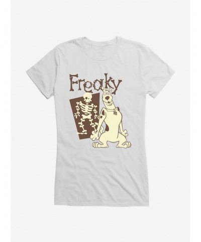 Fashion Scooby-Doo Freaky Skeleton Girls T-Shirt $6.97 T-Shirts