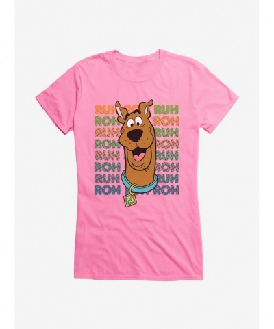 Discount Sale Scooby-Doo Colorful Scooby Girls T-Shirt $8.76 T-Shirts