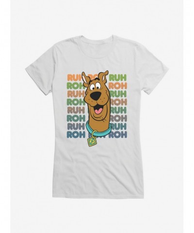 Discount Sale Scooby-Doo Colorful Scooby Girls T-Shirt $8.76 T-Shirts