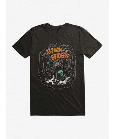 Value for Money Scooby-Doo Halloween Attack Of The Spiders T-Shirt $8.41 T-Shirts