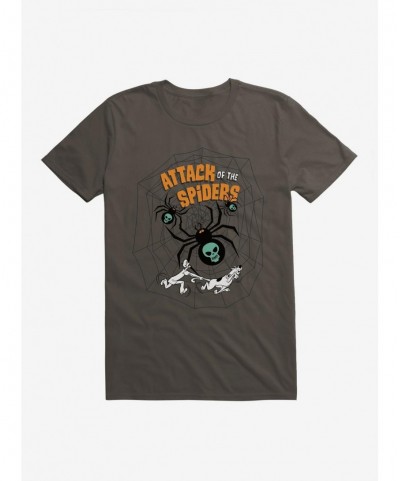 Value for Money Scooby-Doo Halloween Attack Of The Spiders T-Shirt $8.41 T-Shirts