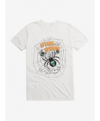 Value for Money Scooby-Doo Halloween Attack Of The Spiders T-Shirt $8.41 T-Shirts