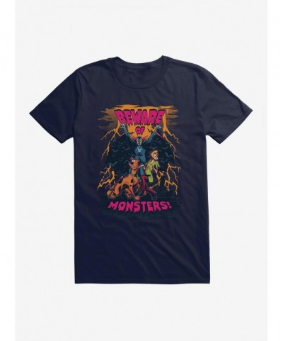 Wholesale Scooby-Doo Beware Of Vampire Monsters! Shaggy And Scooby T-Shirt $8.03 T-Shirts