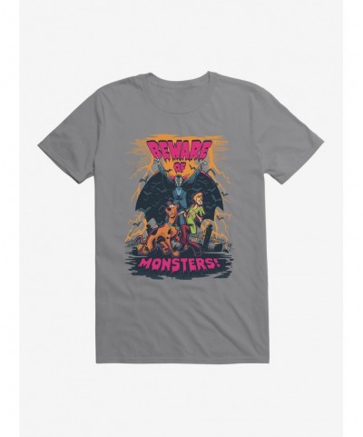 Wholesale Scooby-Doo Beware Of Vampire Monsters! Shaggy And Scooby T-Shirt $8.03 T-Shirts