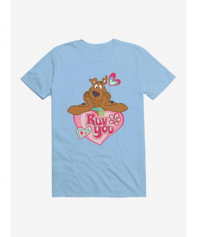 Low Price Scooby-Doo Valentines Ruv You Heart T-Shirt $7.65 T-Shirts