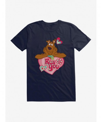 Low Price Scooby-Doo Valentines Ruv You Heart T-Shirt $7.65 T-Shirts