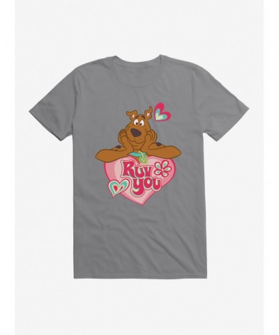 Low Price Scooby-Doo Valentines Ruv You Heart T-Shirt $7.65 T-Shirts