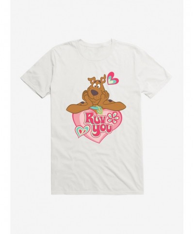 Low Price Scooby-Doo Valentines Ruv You Heart T-Shirt $7.65 T-Shirts