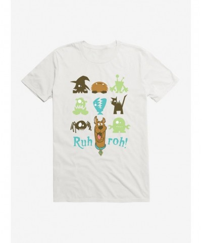 Pre-sale Scooby-Doo Ruh-Roh! Spooky Icons T-Shirt $9.37 T-Shirts