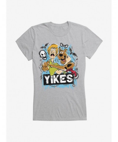 Best Deal Scooby-Doo Yikes With Shaggy Girls Girls T-Shirt $9.36 T-Shirts