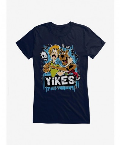 Best Deal Scooby-Doo Yikes With Shaggy Girls Girls T-Shirt $9.36 T-Shirts