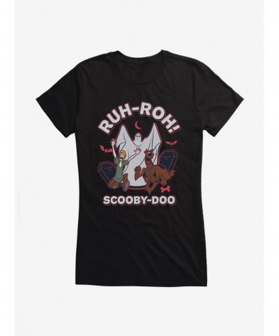 Limited Time Special Scooby-Doo Ruh-Roh Ghost Girls T-Shirt $7.97 T-Shirts