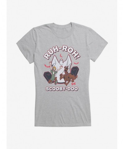 Limited Time Special Scooby-Doo Ruh-Roh Ghost Girls T-Shirt $7.97 T-Shirts