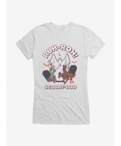 Limited Time Special Scooby-Doo Ruh-Roh Ghost Girls T-Shirt $7.97 T-Shirts