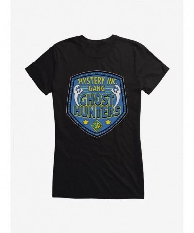 Limited Time Special Scooby-Doo Ghost Hunter Badge Girls Girls T-Shirt $6.37 T-Shirts