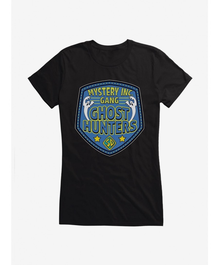 Limited Time Special Scooby-Doo Ghost Hunter Badge Girls Girls T-Shirt $6.37 T-Shirts