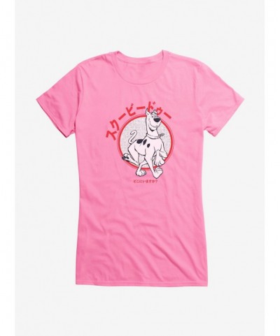 Seasonal Sale Scoob! Scooby On The Go Girls T-Shirt $6.37 T-Shirts